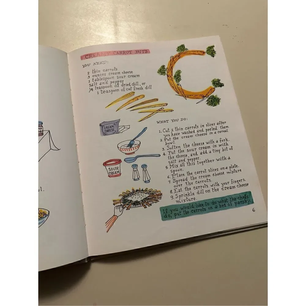 The A To Z No Cook Cookbook by Felipe Rojas-Lombardi for Children Dorothy Ivens